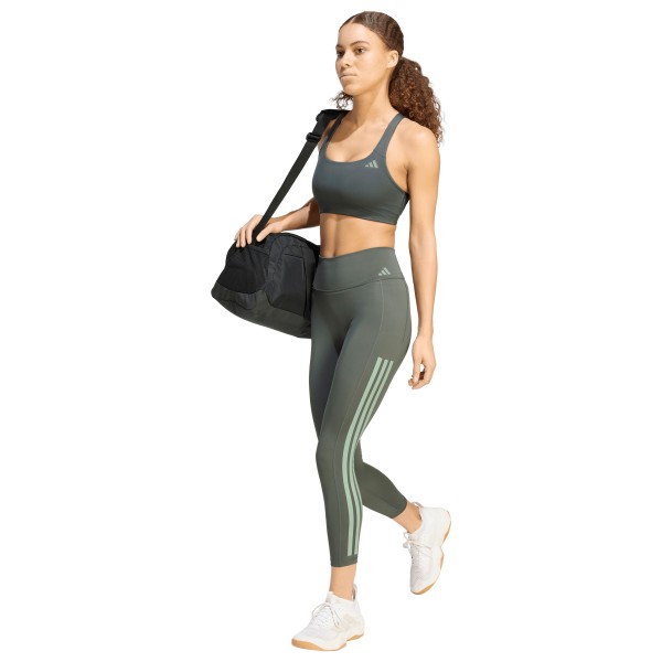 adidas - Women's Optimé Workout 3-Stripes 7/8 Leggings - Leggings