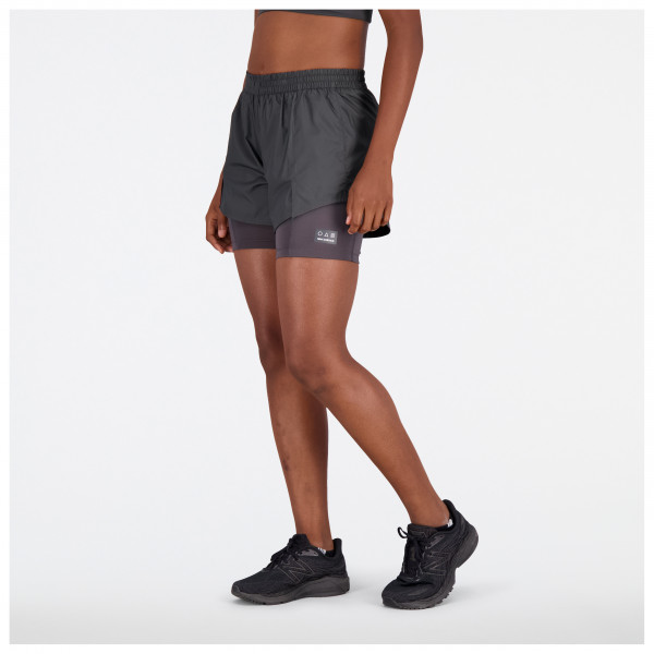 New Balance - Women's Impact Run All Terrain 2In1 Shorts - Pantalones cortos de running