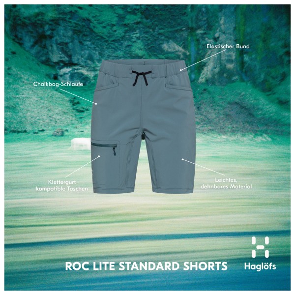 Haglöfs - Women's Roc Lite Standard Shorts - Pantalones cortos