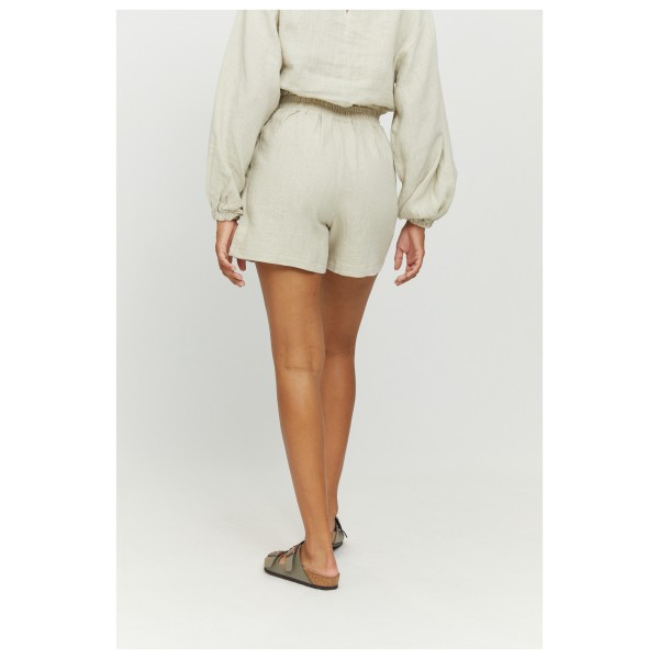 Mazine - Women's Linen Shorts - Pantaloncini