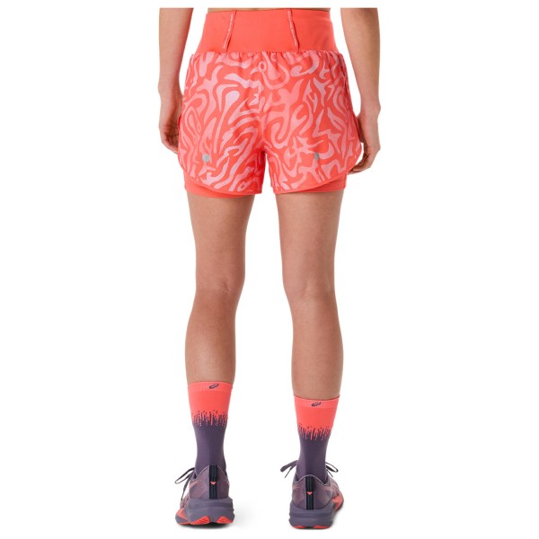 Asics - Women's Road All Over Print 2-n-1 3,5'' Short - Running shorts