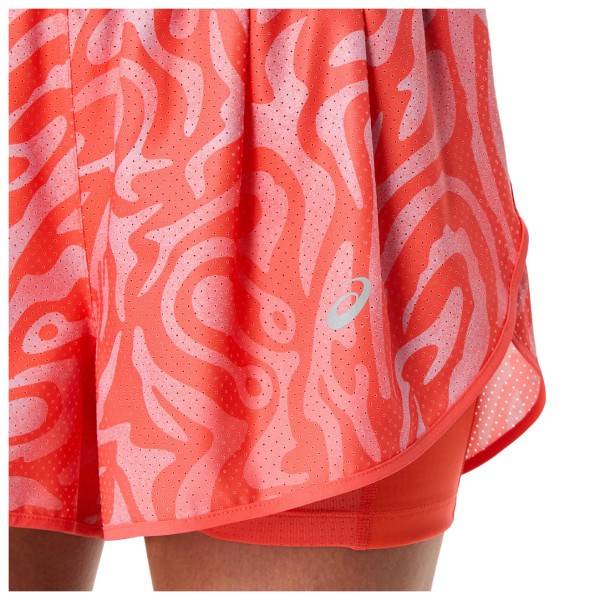 Asics - Women's Road All Over Print 2-n-1 3,5'' Short - Running shorts