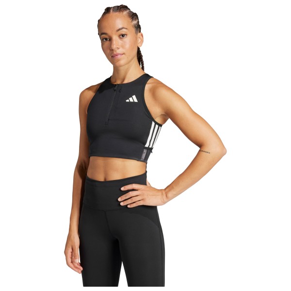 adidas - Women's Adizero Running Gel Pocket Crop Top - Sportbh