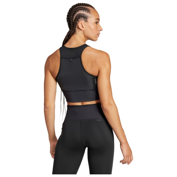 adidas - Women's Adizero Running Gel Pocket Crop Top - Sportbh