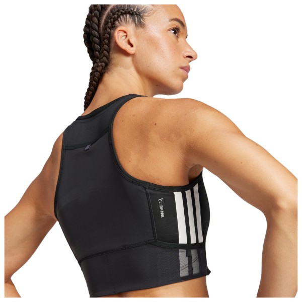 adidas - Women's Adizero Running Gel Pocket Crop Top - Sportbh