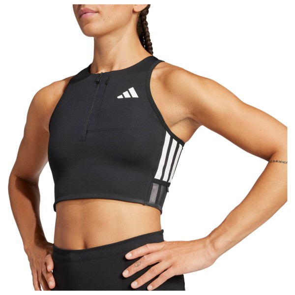 adidas - Women's Adizero Running Gel Pocket Crop Top - Sportbh