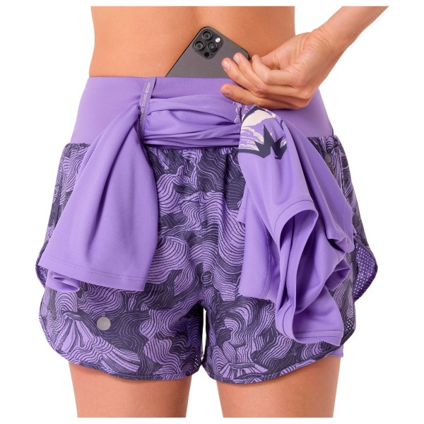 Asics - Women's Road All Over Print 2-N-1 3.5'' Short - Running shorts
