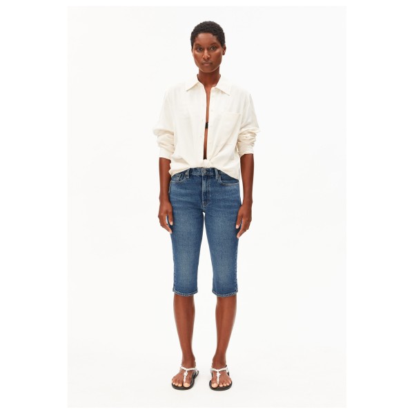 ARMEDANGELS - Women's Carenaa Capri Jeans - Pantalones cortos