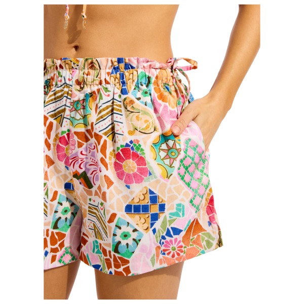 Seafolly - Beach Bohème Side Drawstring Shorts - Pantalones cortos