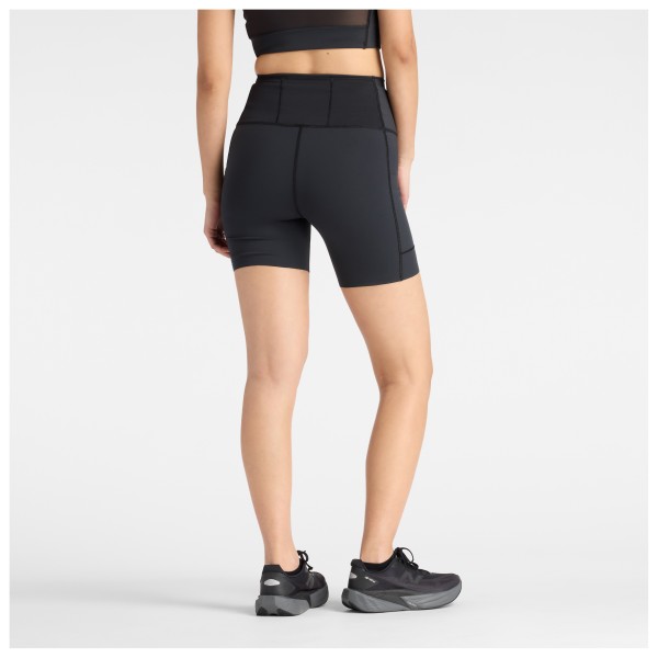 New Balance - Women's Sleek Storage Race Short 6'' - Pantalones cortos de running