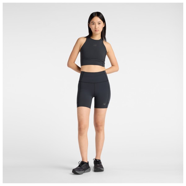 New Balance - Women's Sleek Storage Race Short 6'' - Running shorts