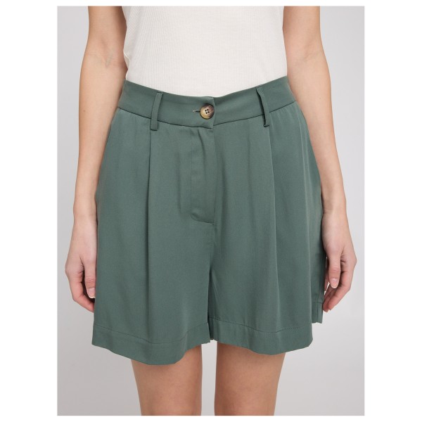 Mazine - Women's Pleated Viscose Shorts - Short