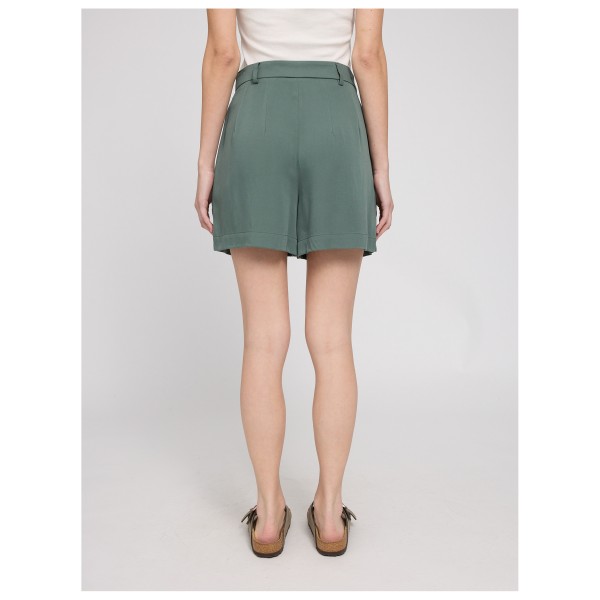 Mazine - Women's Pleated Viscose Shorts - Shorts