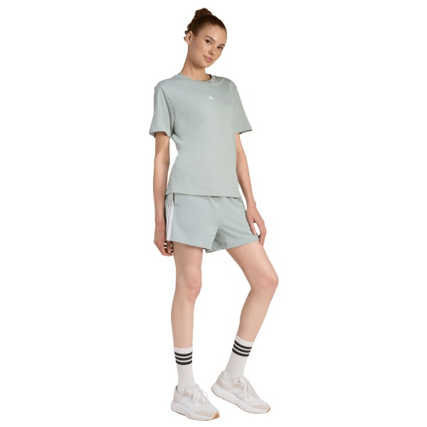 adidas - Women's Essentials 3-Stripes Cotton Shorts - Pantaloncini