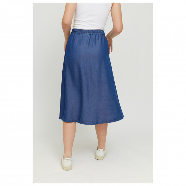 Mazine - Women's Tencel Midi Skirt - Falda