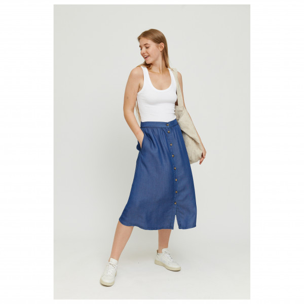 Mazine - Women's Tencel Midi Skirt - Nederdel