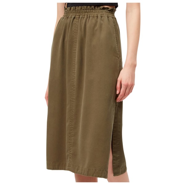 Selena tencel long flare skirt-2col