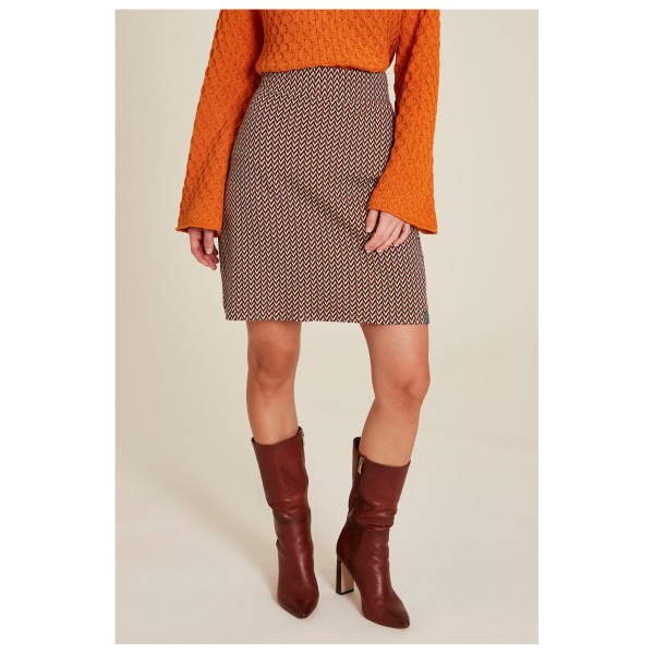 Tranquillo - Women's Knitted Retro-Look Skirt - Kjol