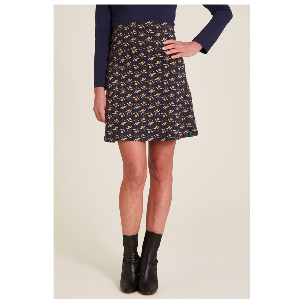 Tranquillo - Women's Mini Skirt with Wide Waistband - Falda