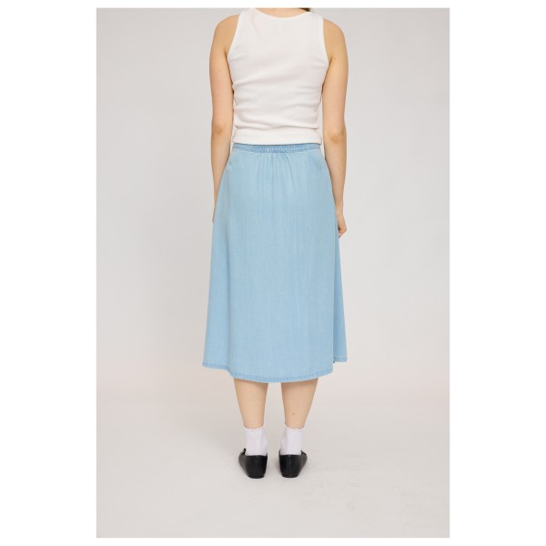 Mazine - Women's Denim Midi Skirt - Skirt