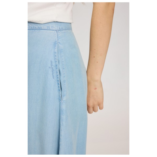 Mazine - Women's Denim Midi Skirt - Skirt