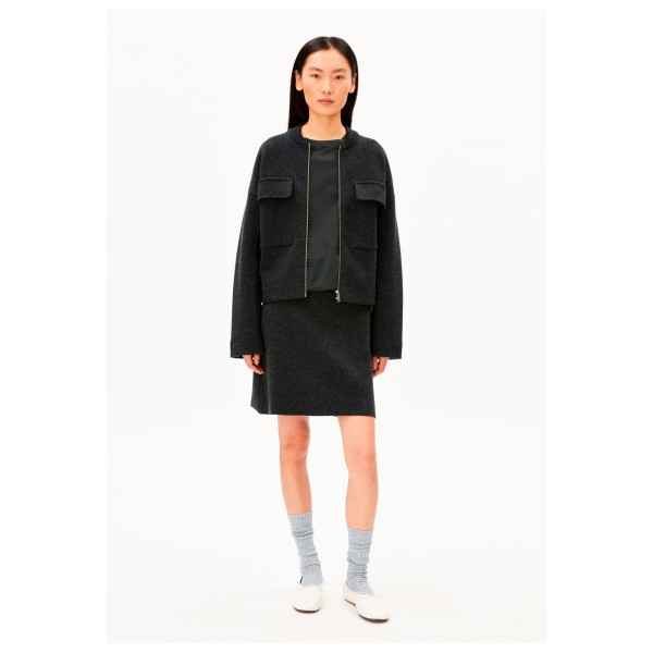 ARMEDANGELS - Women's Cotton-Wool Mini Knit Skirt - Jupe