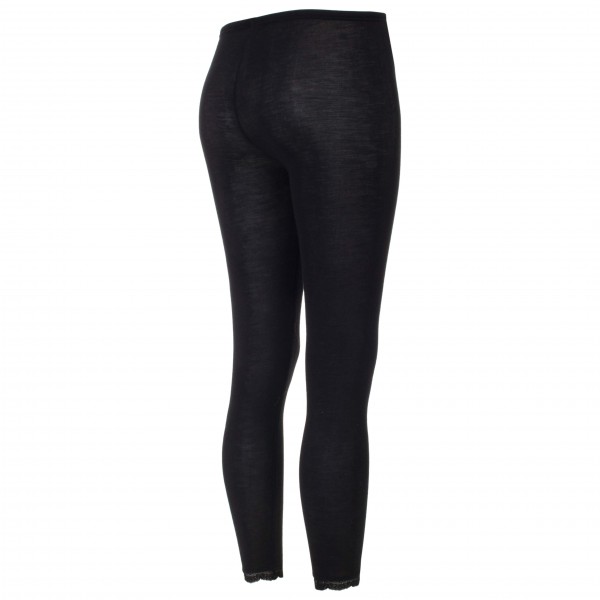 Engel - Women's Leggings with Lace - Intimo lana merinos