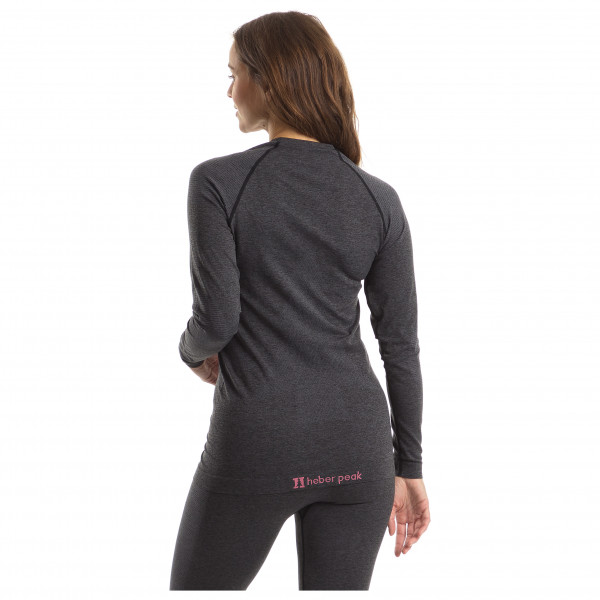 Heber Peak - Women's Cedarhe. Seamless L/S - Syntetisk undertøj