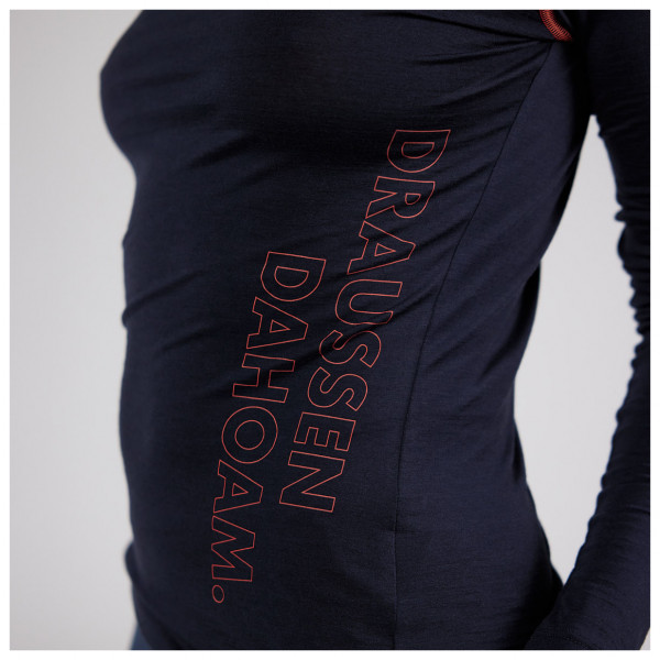 Ein schöner Fleck Erde - Women's Merino L/S Draussen zu Hause. - Camiseta de manga larga