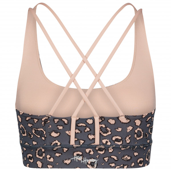 Hey Honey - Women's Criss-Cross Bra Leo - Sportbh
