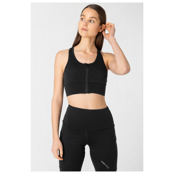 super.natural - Women's Motion Zip Top - Sportbeha
