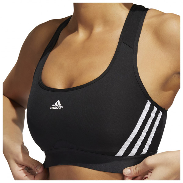adidas - Women's Powerreact Medium Support 3-Stripes - Sportbeha