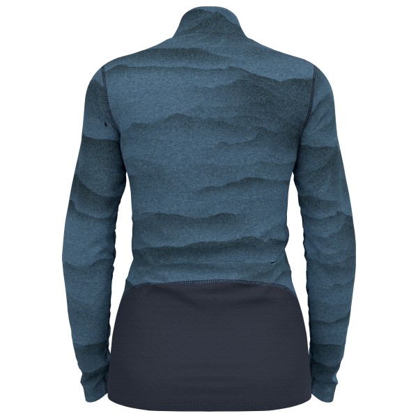 Odlo - Women's BL Top Turtle Neck L/S Half Zip Whistler - Ropa interior fibra sintética