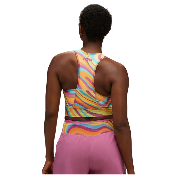 HOKA - Women's Race Pocket Bra Print - Sujetador deportivo