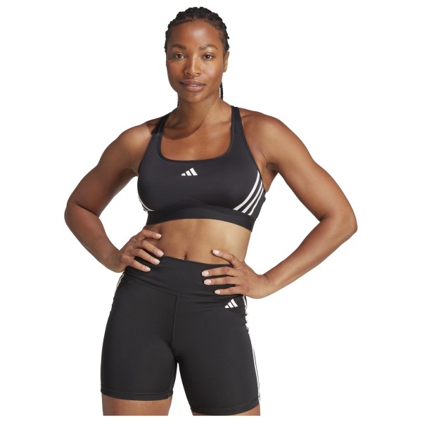 adidas - Women's PWRCT Medium Support 3S Bra - Sportbh