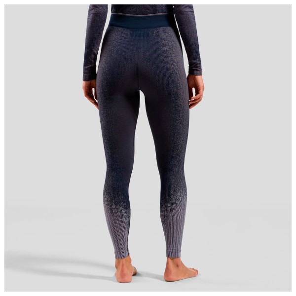 Odlo - Women's Performance Warm Blackcomb Bl Bottom Long - Synthetisch ondergoed