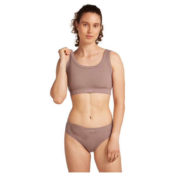 Icebreaker - Women's Merino Rib Lotus Bra - Sportbh
