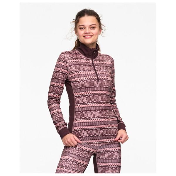 Kari Traa - Women's Lune Halfzip - Ropa interior fibra sintética