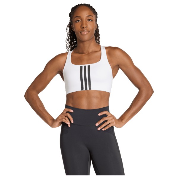 adidas - Women's Optime 3-Stripes MS Bra - Sports bra