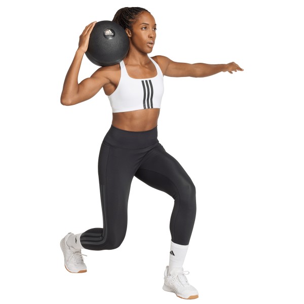adidas - Women's Optime 3-Stripes MS Bra - Sports bra