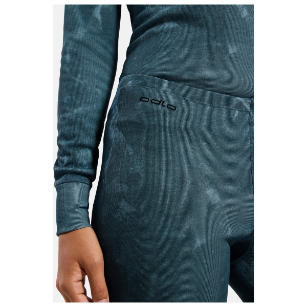 Odlo - Women's Active Warm X Frozen Lake Bl Bottom Long - Synthetisch ondergoed