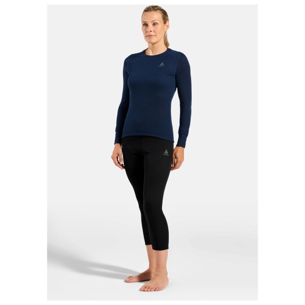 Odlo - Women's Base Layer Bottom 3/4 Active Warm Eco - Ropa interior fibra sintética