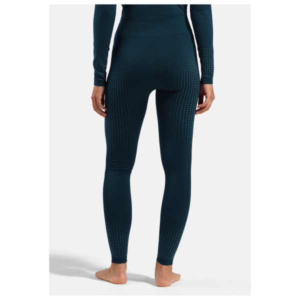 Odlo - Women's Performance Warm Bl Bottom Long - Syntetisk undertøj