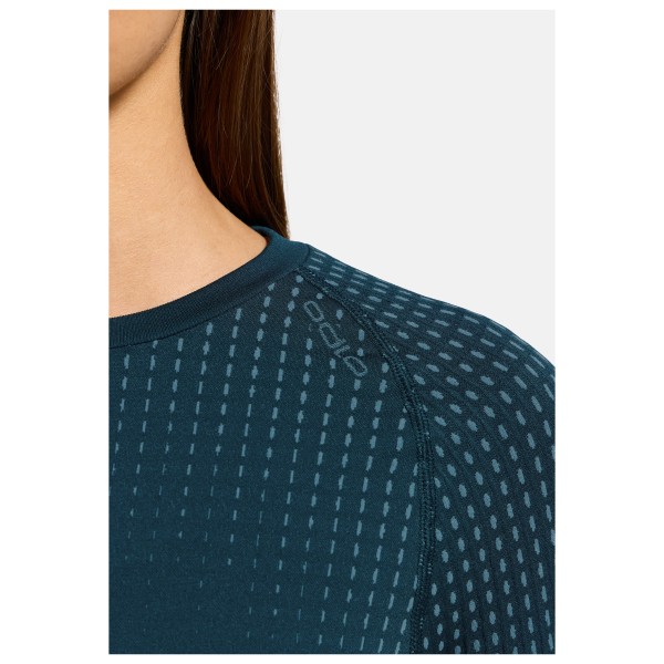 Odlo - Women's Performance Warm Bl Top Crew Neck L/S - Ropa interior fibra sintética