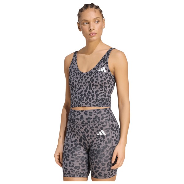 adidas - Women's Workout Essentials Leopard Print Tank - Sportbeha