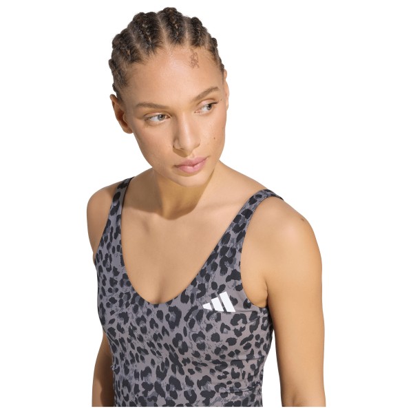 adidas - Women's Workout Essentials Leopard Print Tank - Sportbeha