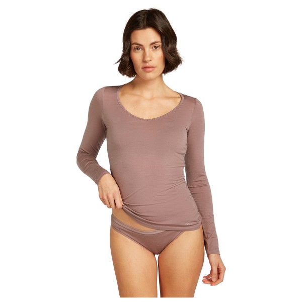 Icebreaker - Women's Siren L/S Sweetheart - Merinowollen ondergoed