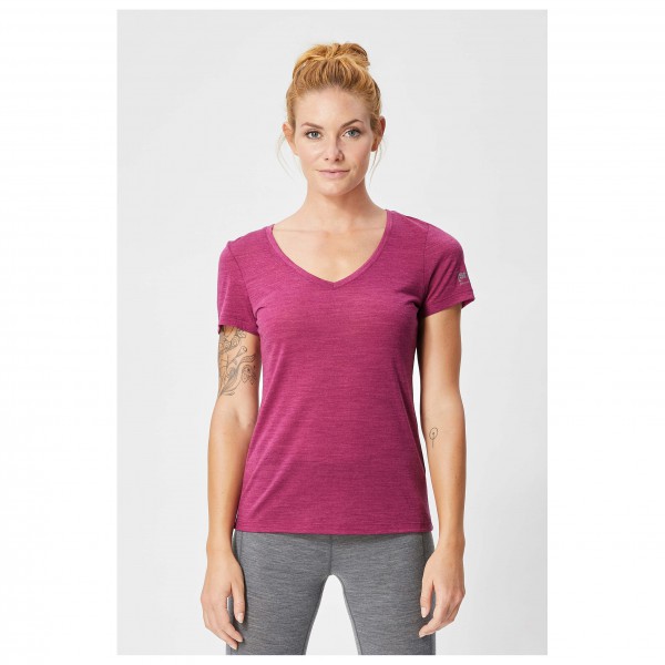 super.natural - Women's V-Neck Tee 140 - Underkläder merinoull