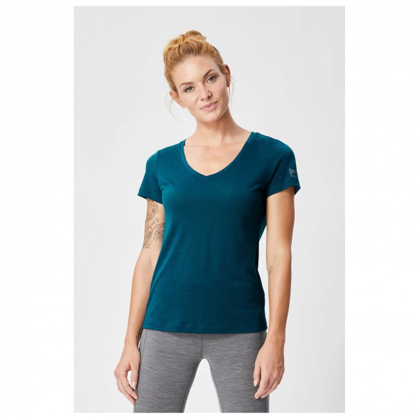 super.natural - Women's V-Neck Tee 140 - Underkläder merinoull