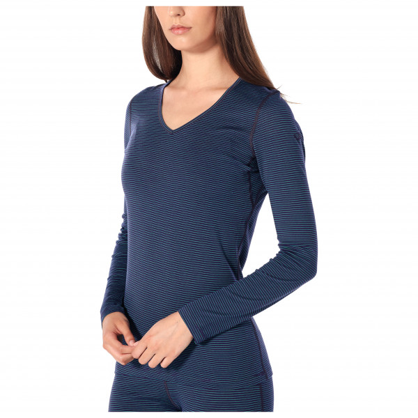 Icebreaker - Women's 200 Oasis L/S V - Merinowollen ondergoed